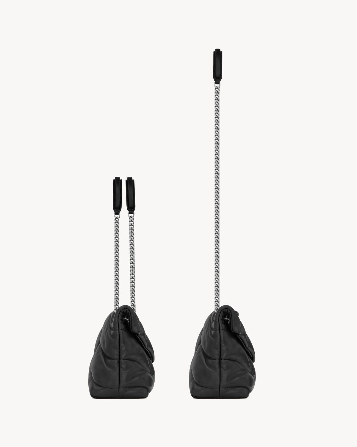 Saint Laurent Puffer Pequeño De Napa Acolchada