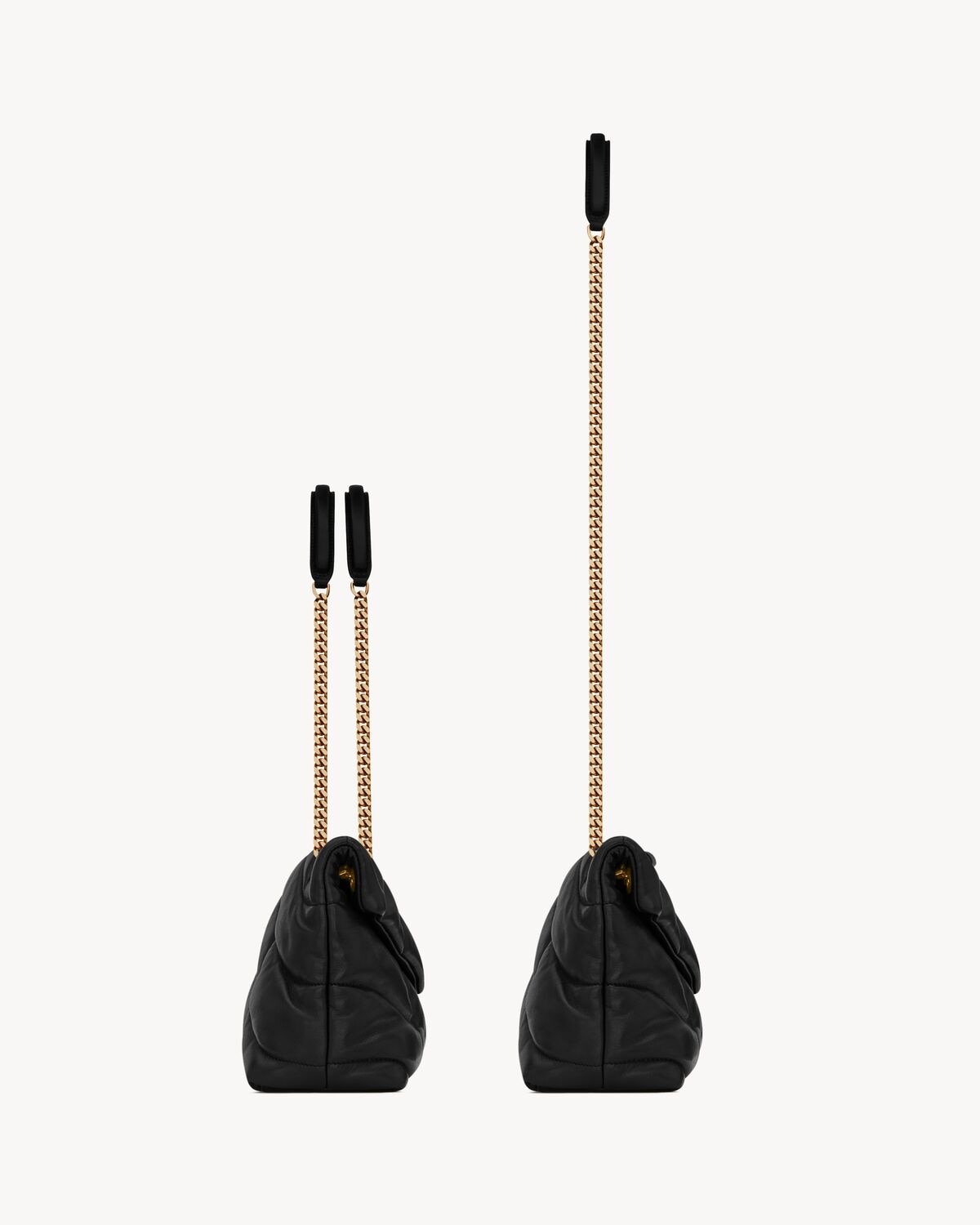 Saint Laurent Puffer Small De Napa Acolchada