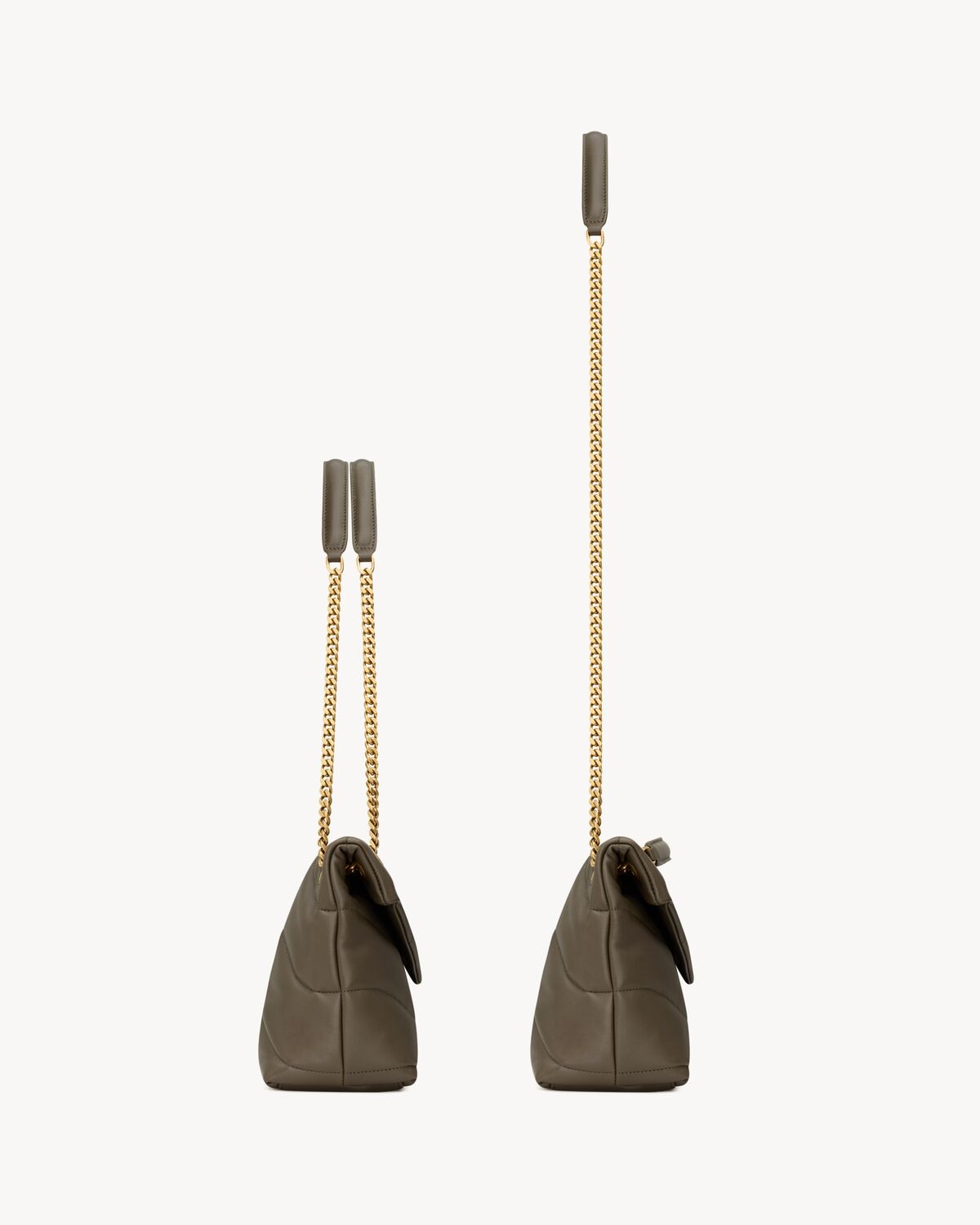 Saint Laurent Puffer Small De Napa Acolchada