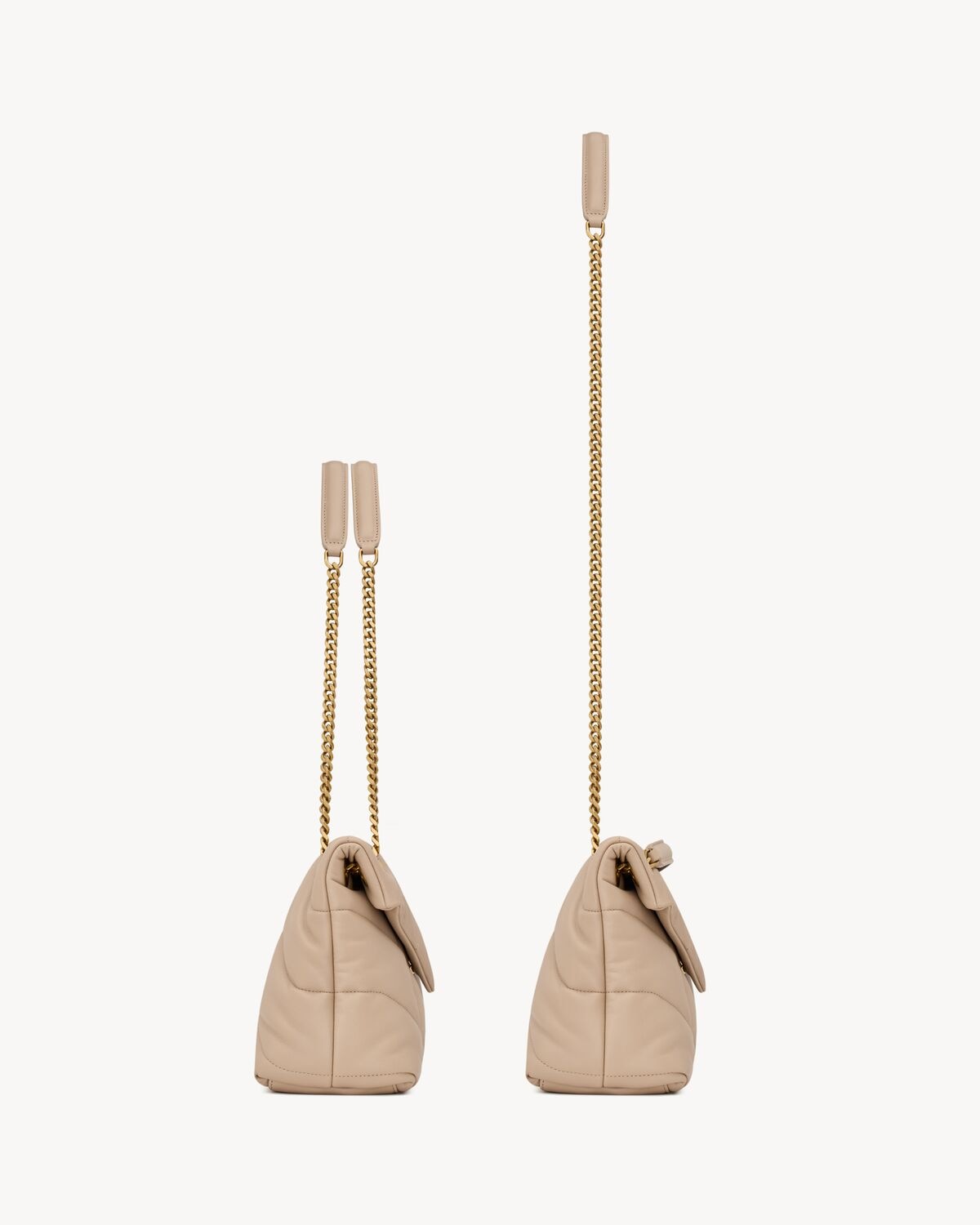 Saint Laurent Puffer Small De Napa Acolchada