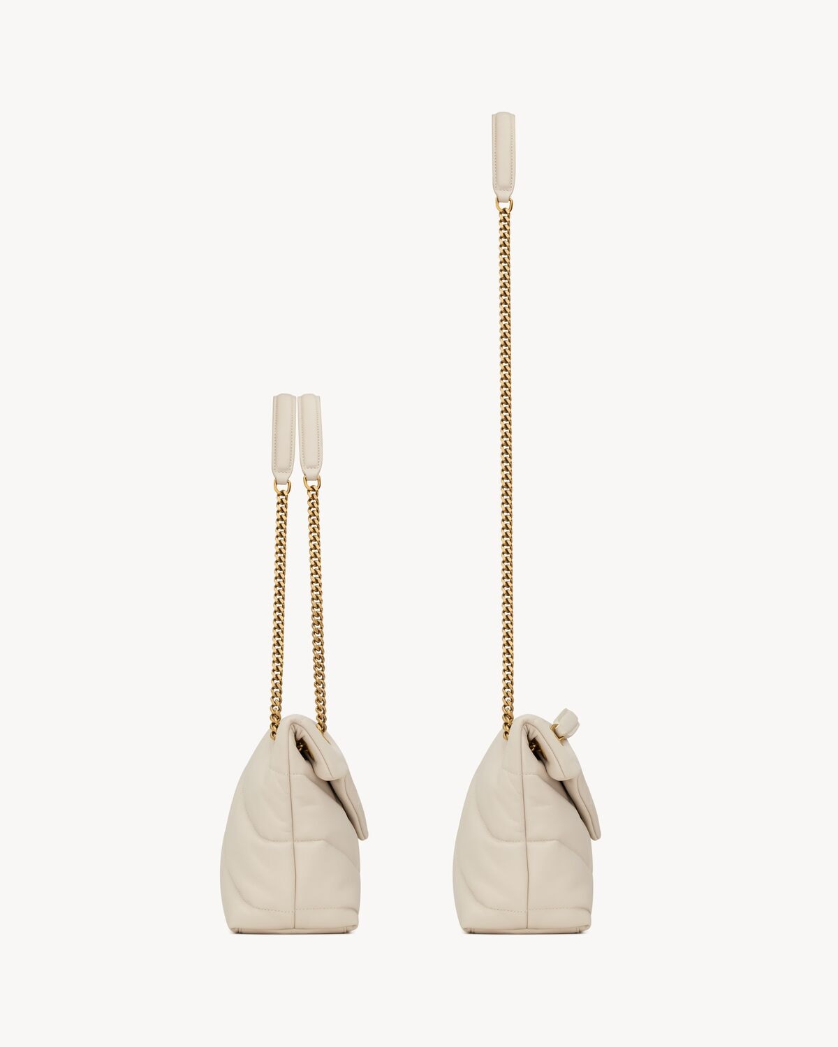 Saint Laurent Puffer Small De Napa Acolchada