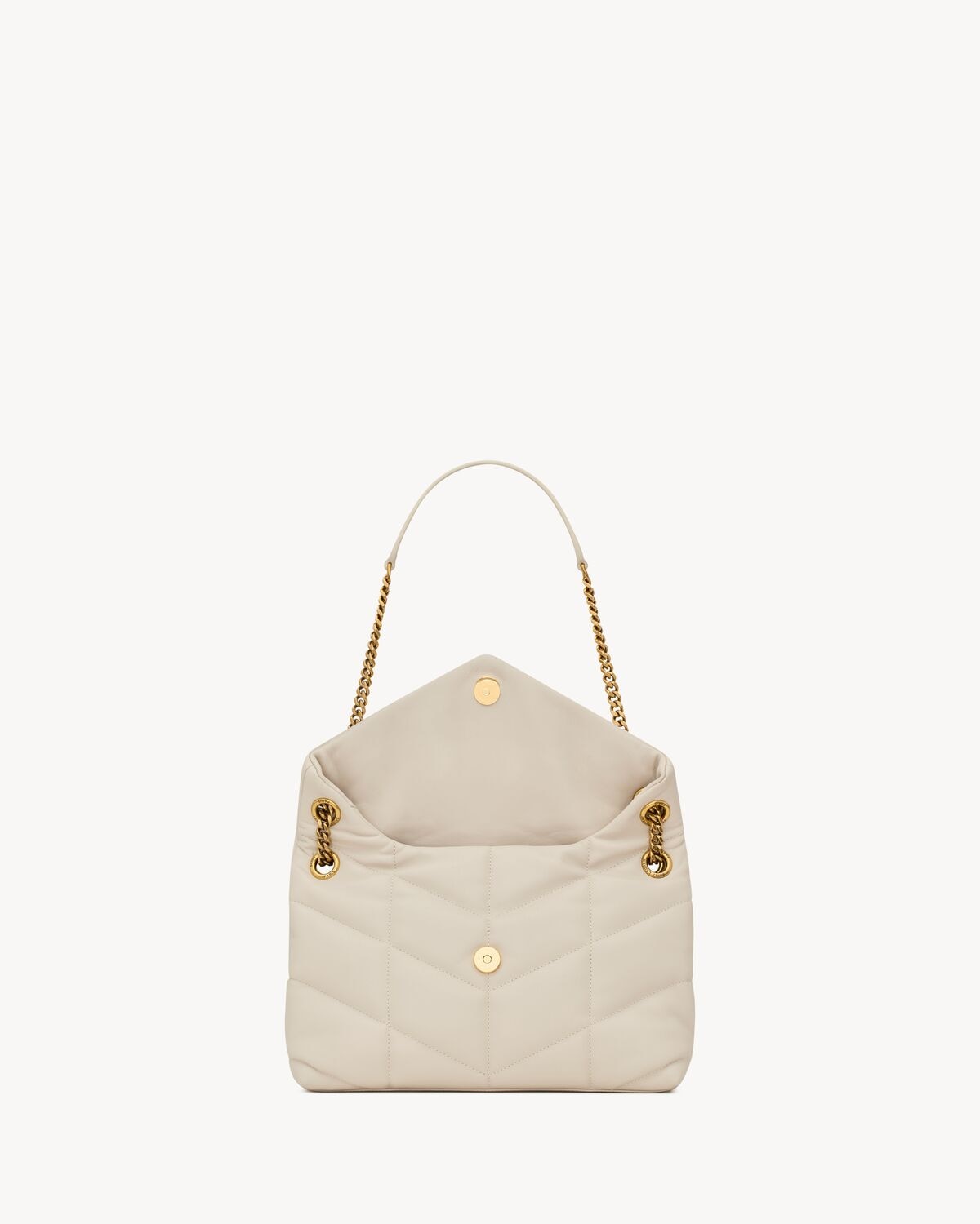 Saint Laurent Puffer Small De Napa Acolchada