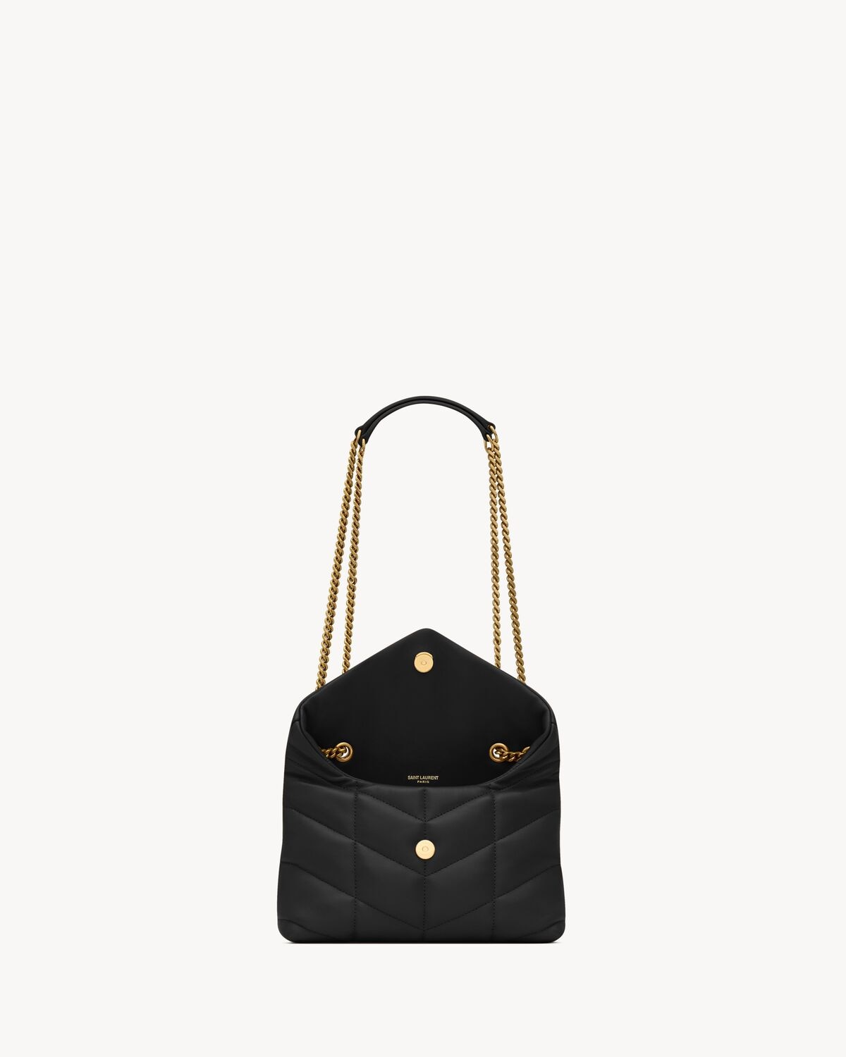 Saint Laurent Puffer Toy De Piel De Cordero