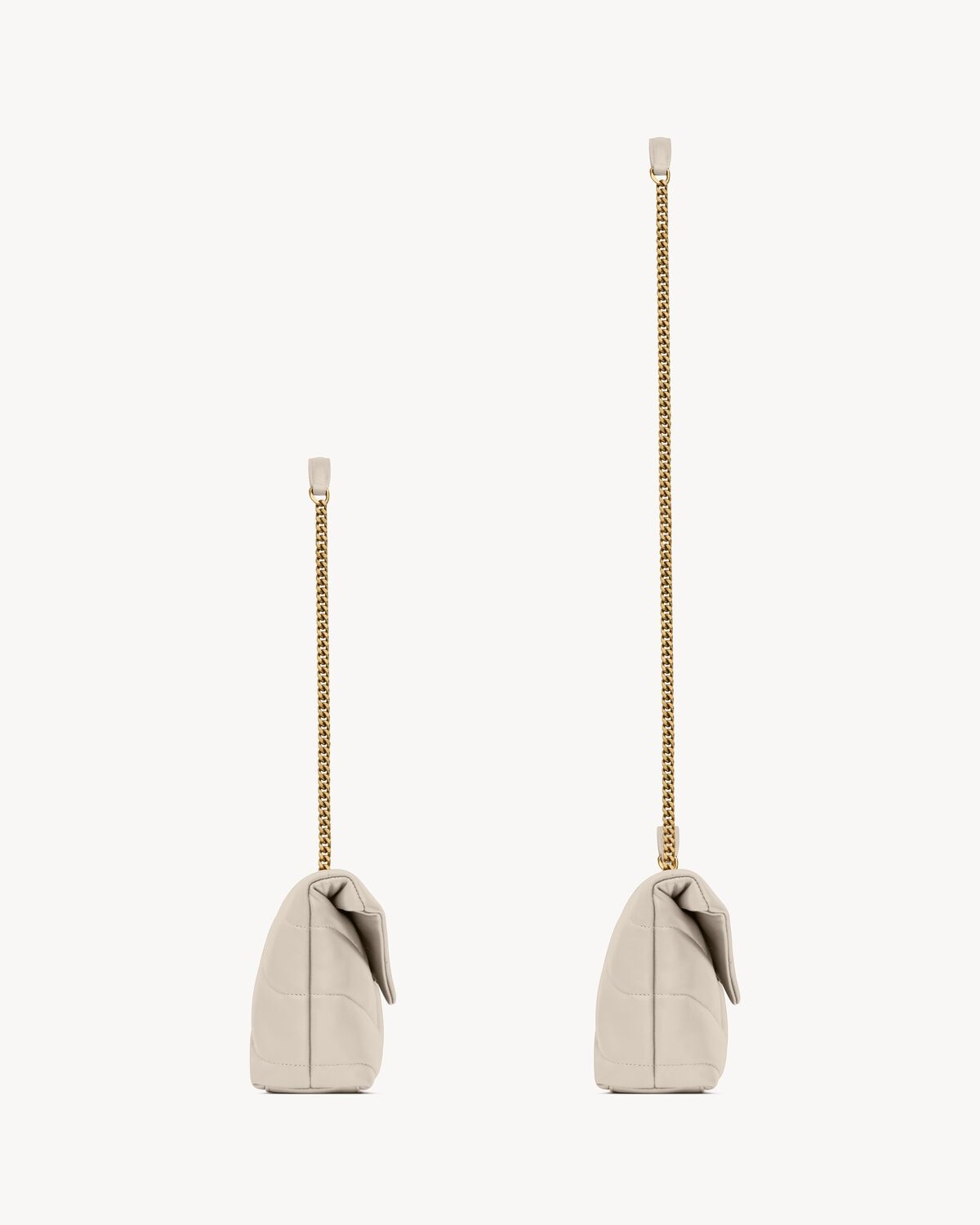 Saint Laurent Puffer Toy De Piel De Cordero