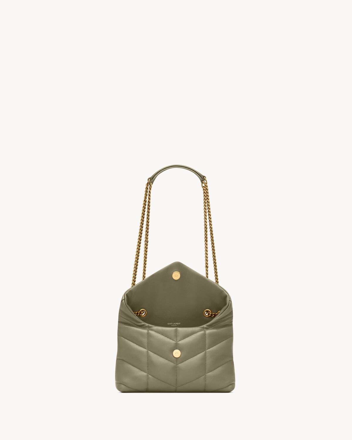 Saint Laurent Puffer Toy De Piel De Cordero