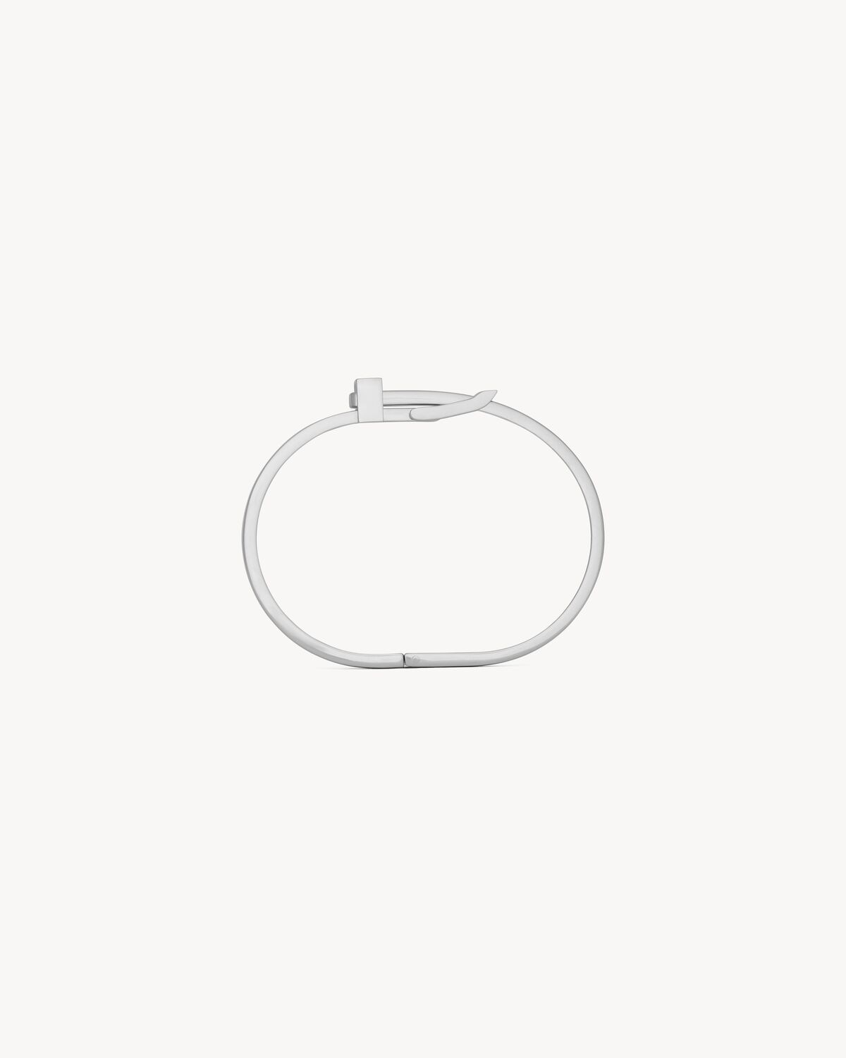 Saint Laurent Pulsera De Metal Con Hebilla