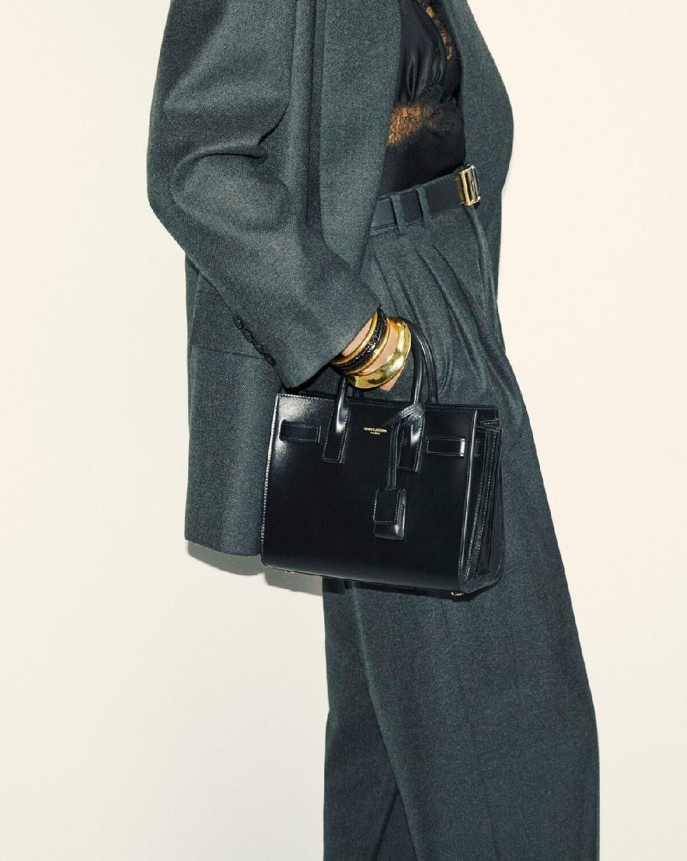 Saint Laurent Sac De Jour De Piel Lisa - Nano