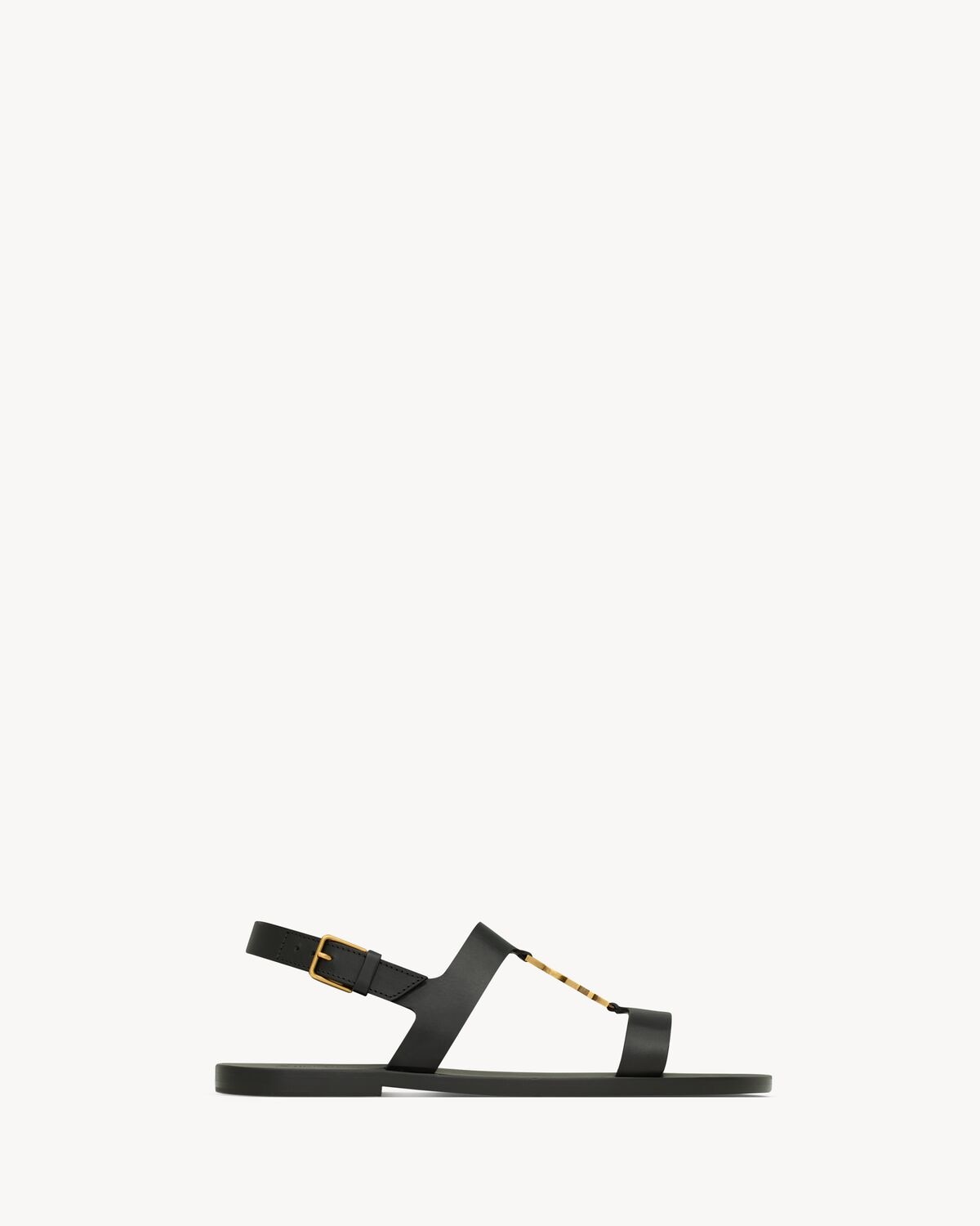 Saint Laurent Sandalias Cassandre De Piel Lisa
