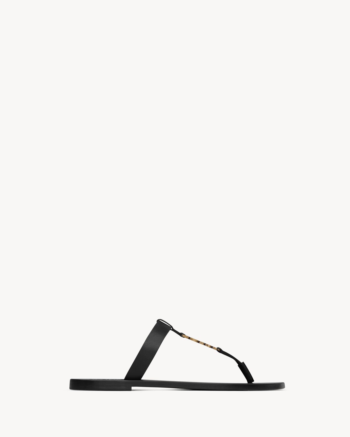 Saint Laurent Sandalias Cassandre De Piel Lisa