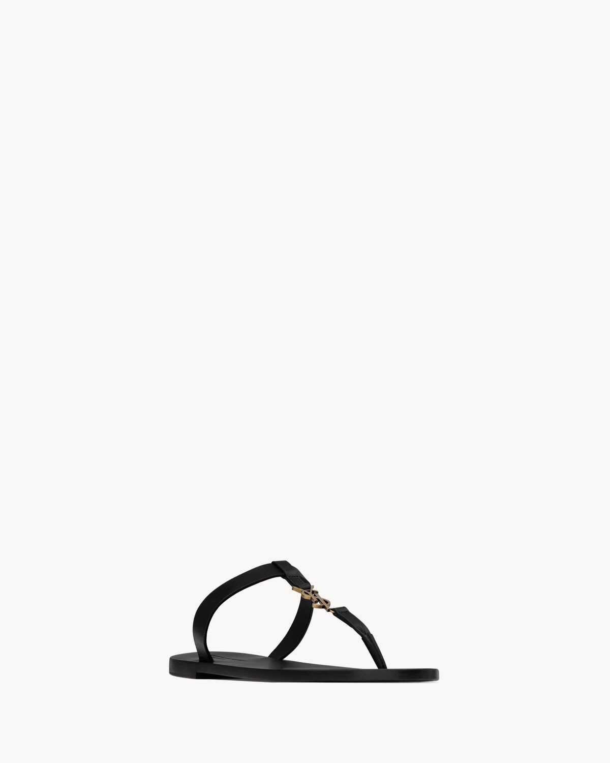 Saint Laurent Sandalias Cassandre De Piel Lisa