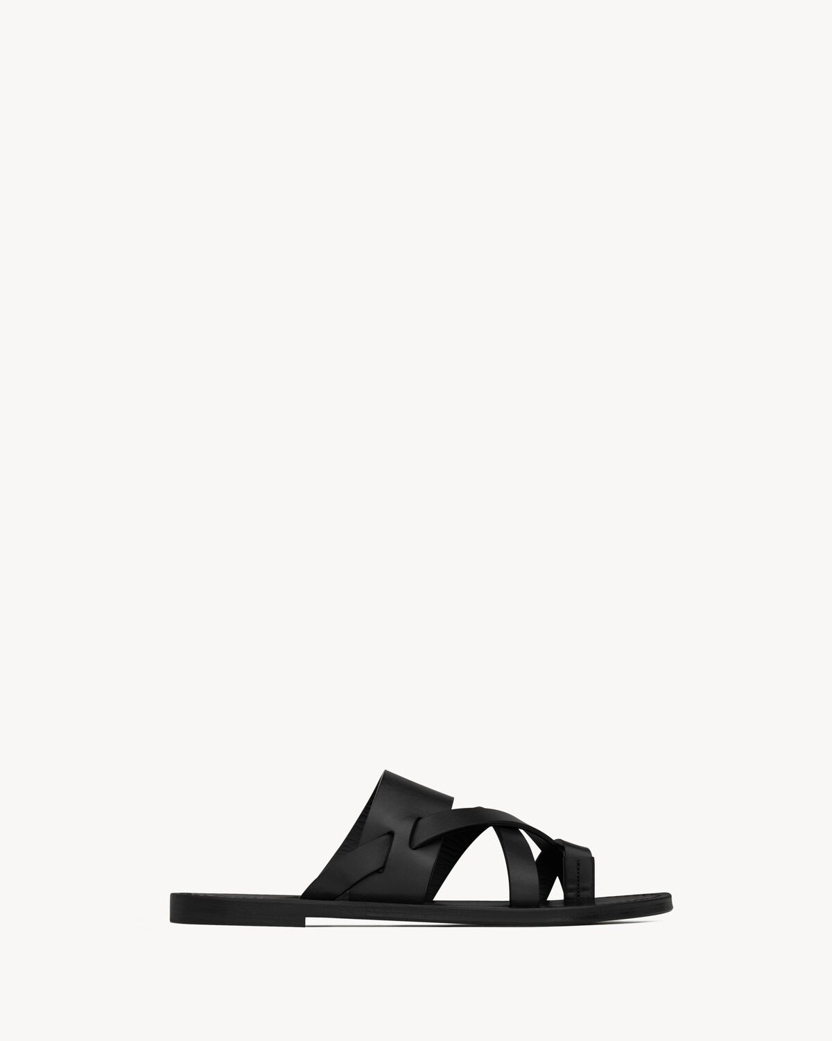 Saint Laurent Sandalias Culver De Piel Lisa