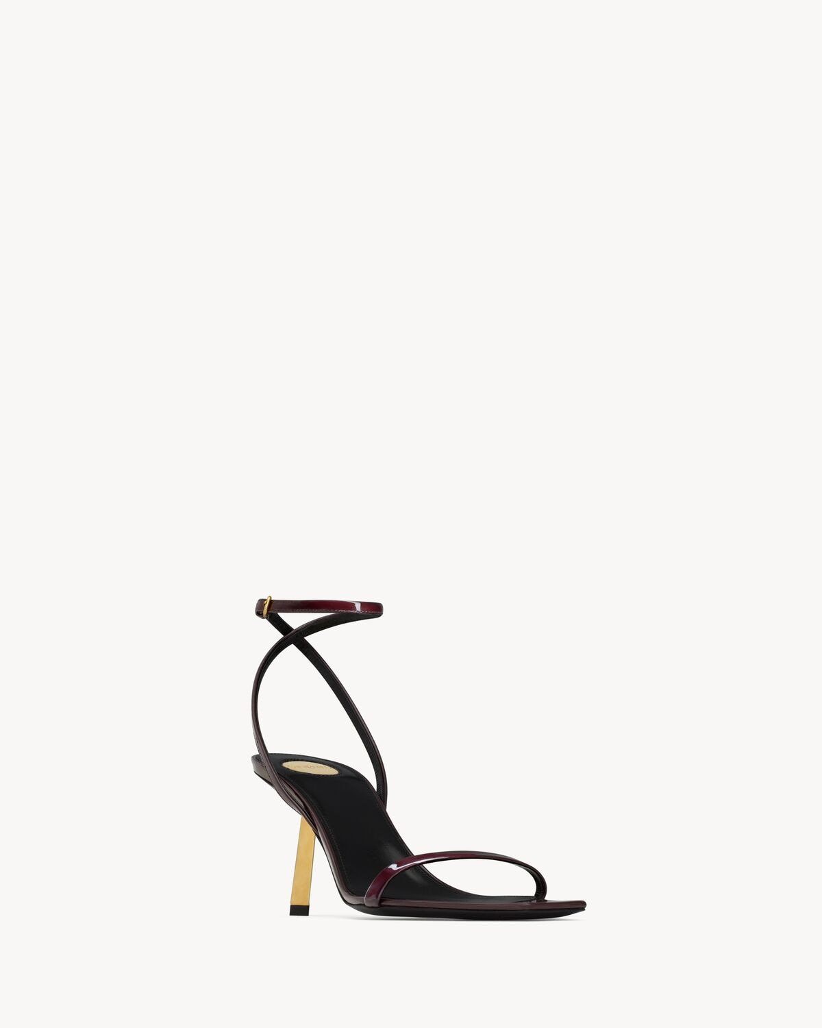 Saint Laurent Sandalias Lee De Charol