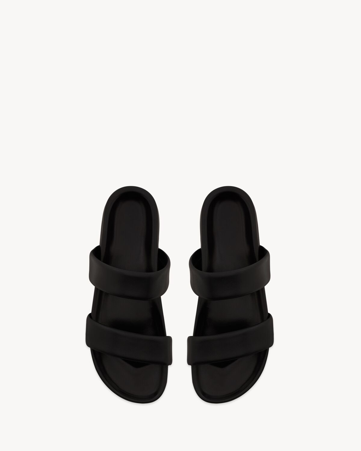 Saint Laurent sandalias nichols de piel lisa