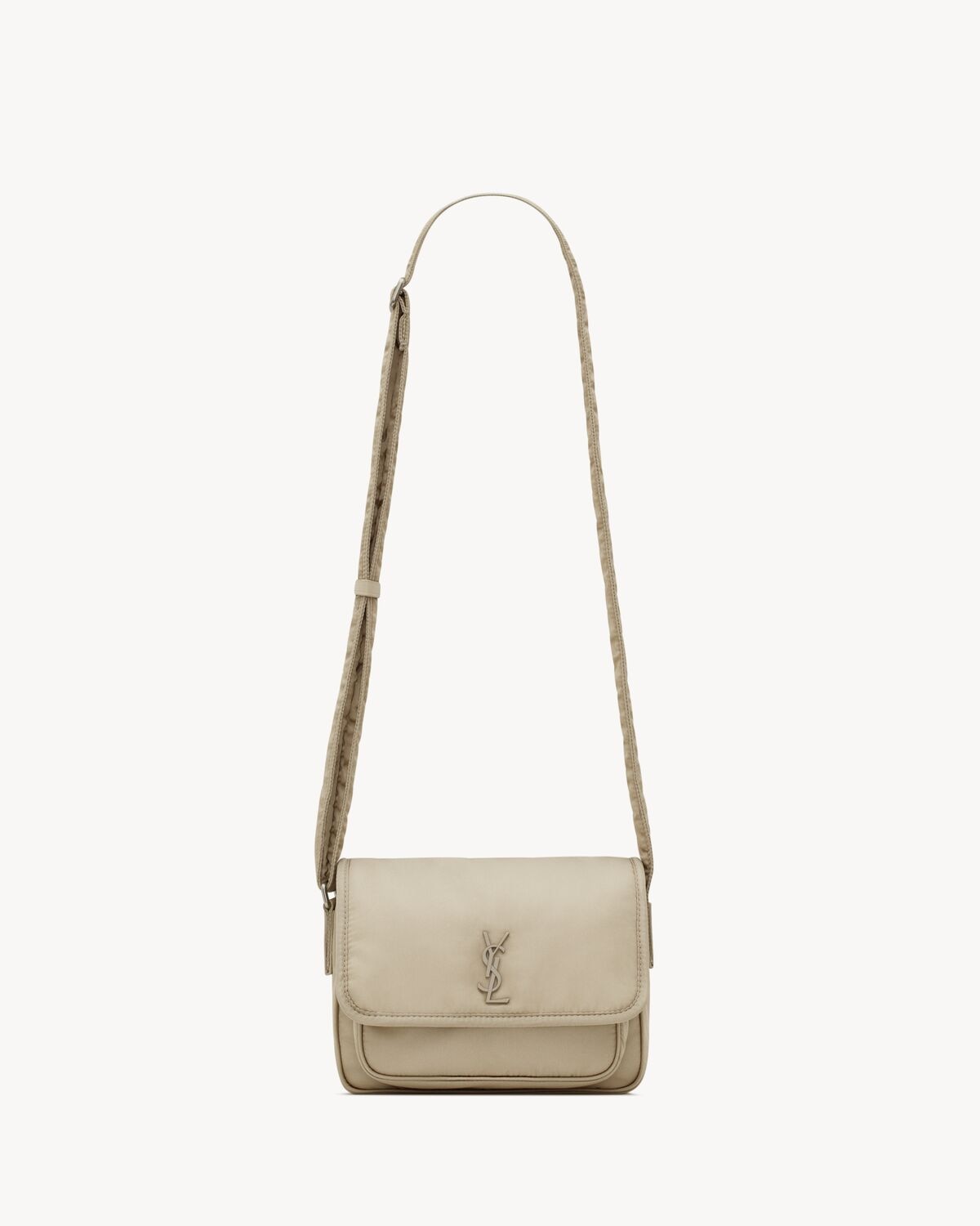 Saint Laurent small niki messenger de nailon