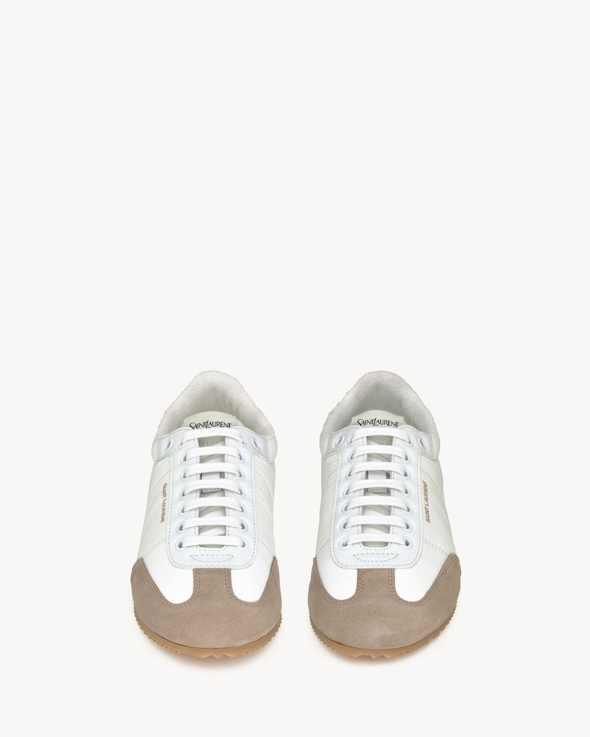 Saint Laurent Sneakers Aston De Piel Y Nailon