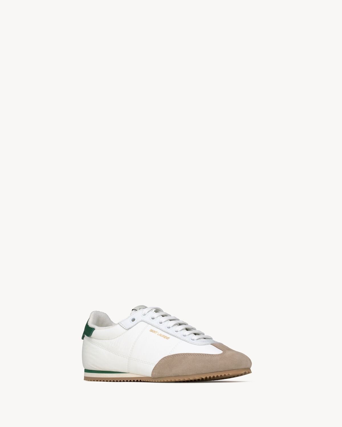 Saint Laurent Sneakers Aston De Piel Y Nailon