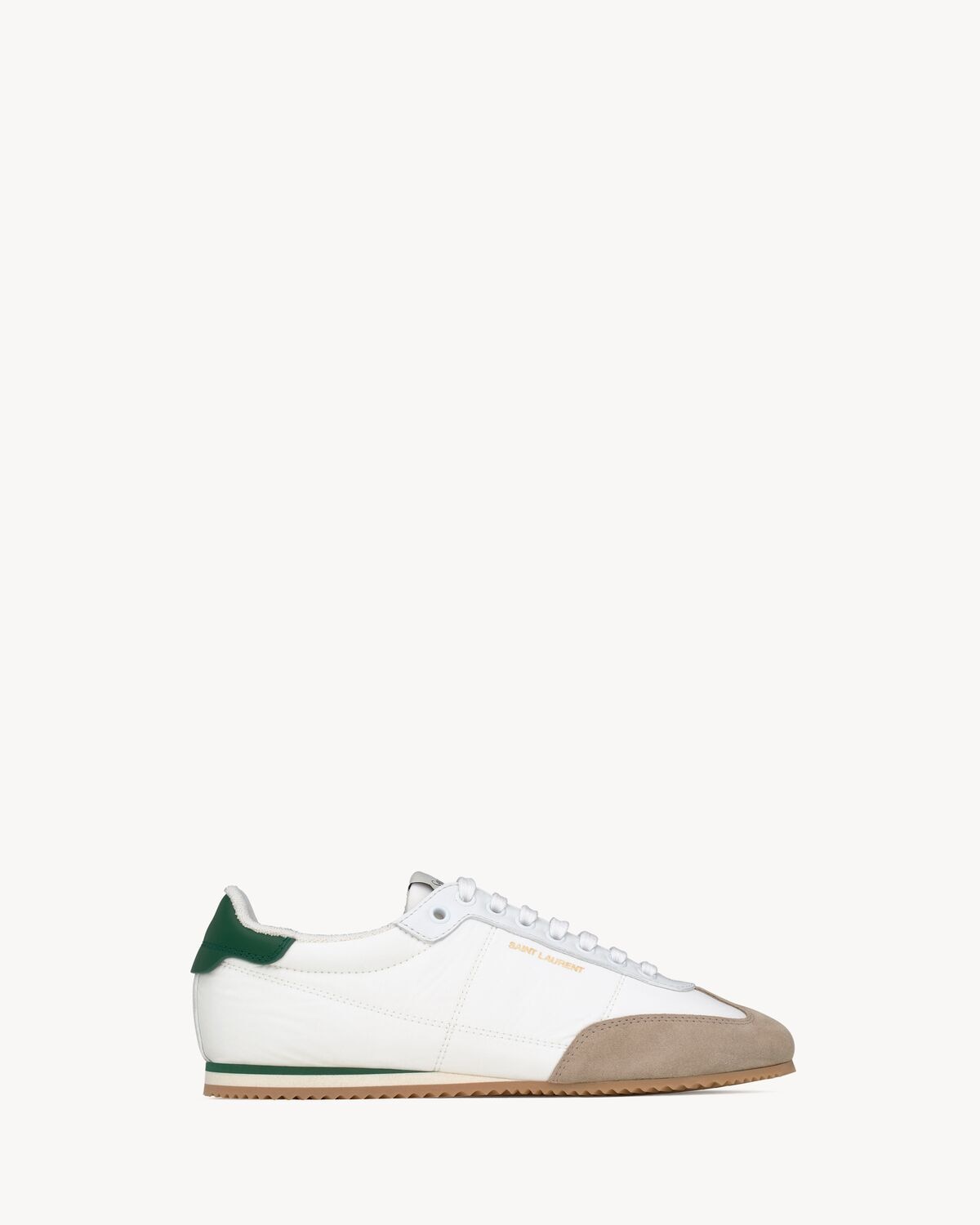 Saint Laurent sneakers aston de piel y nailon