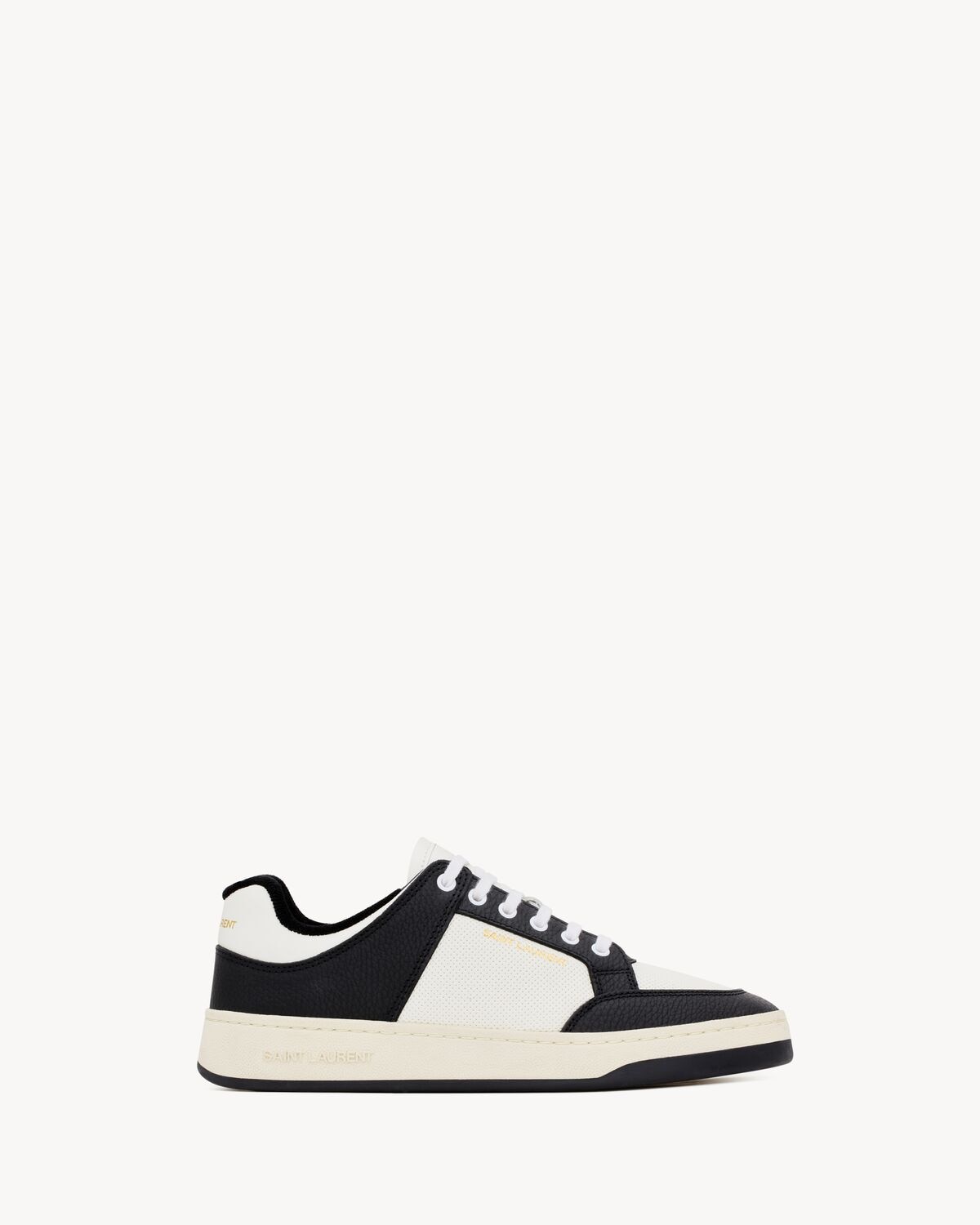 Saint Laurent sneakers sl/61 de piel perforada