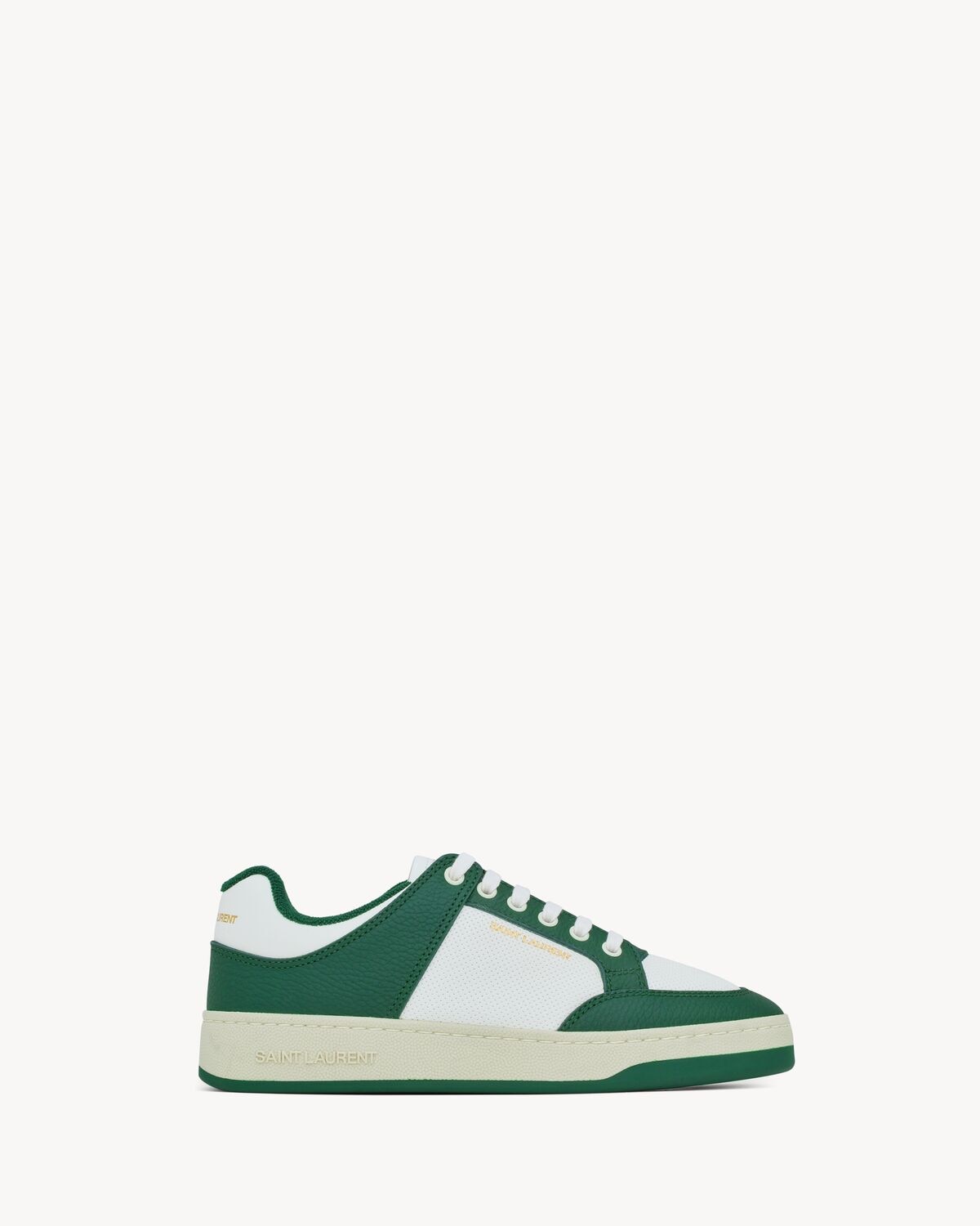 Saint Laurent sneakers sl/61 de piel perforada