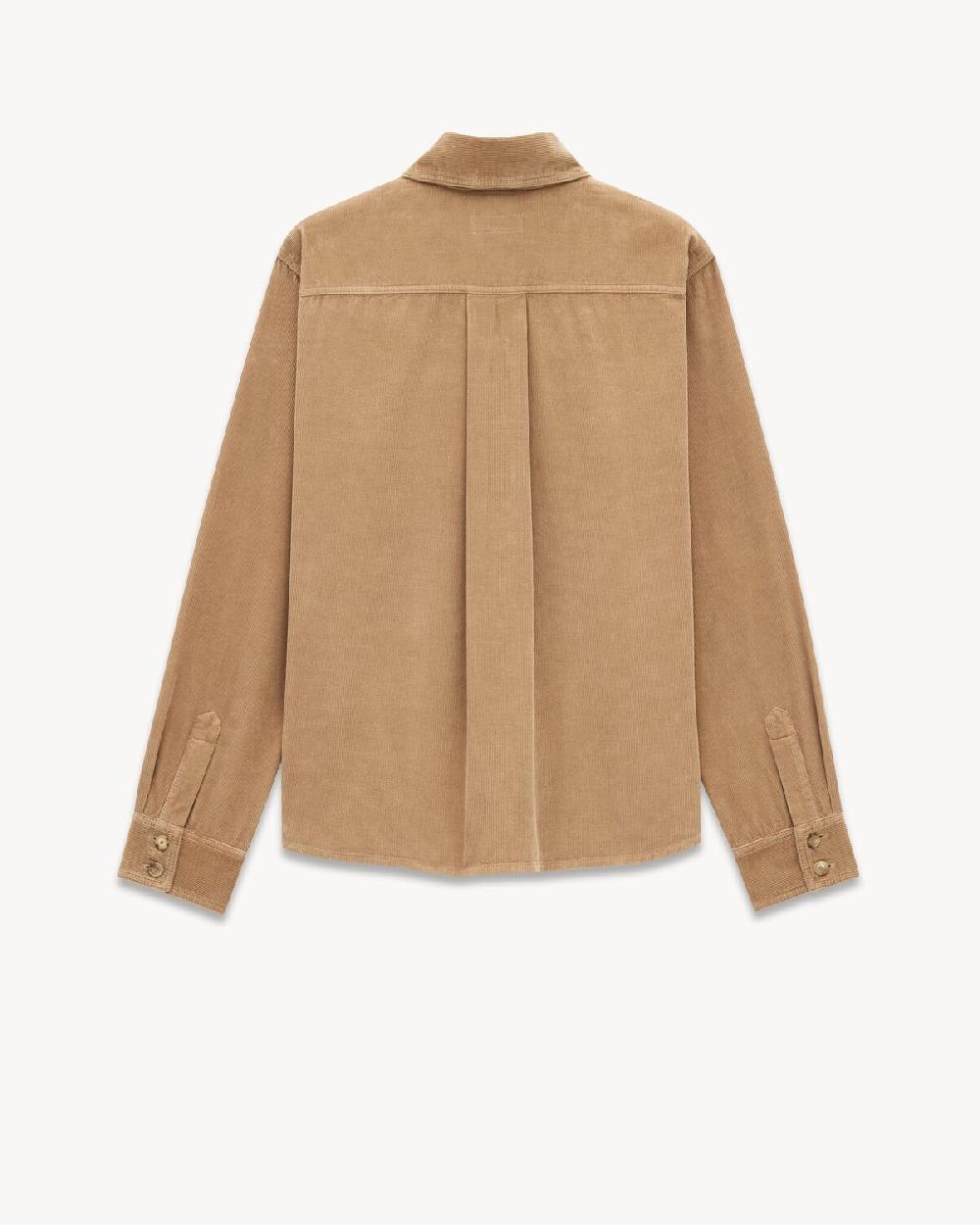 Saint Laurent Sobrecamisa En Pana