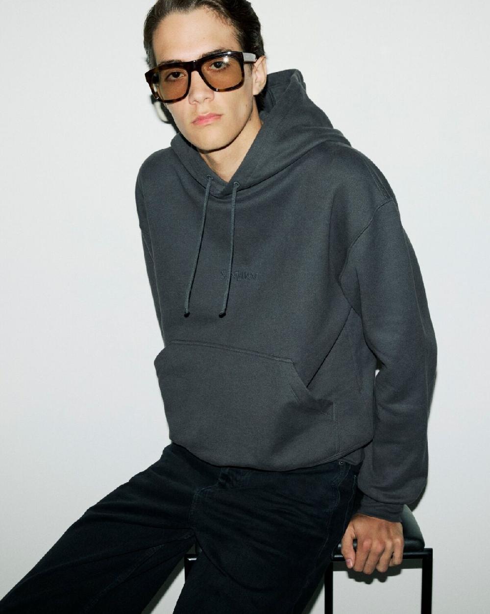 Saint Laurent Sudadera Con Capucha Saint Laurent