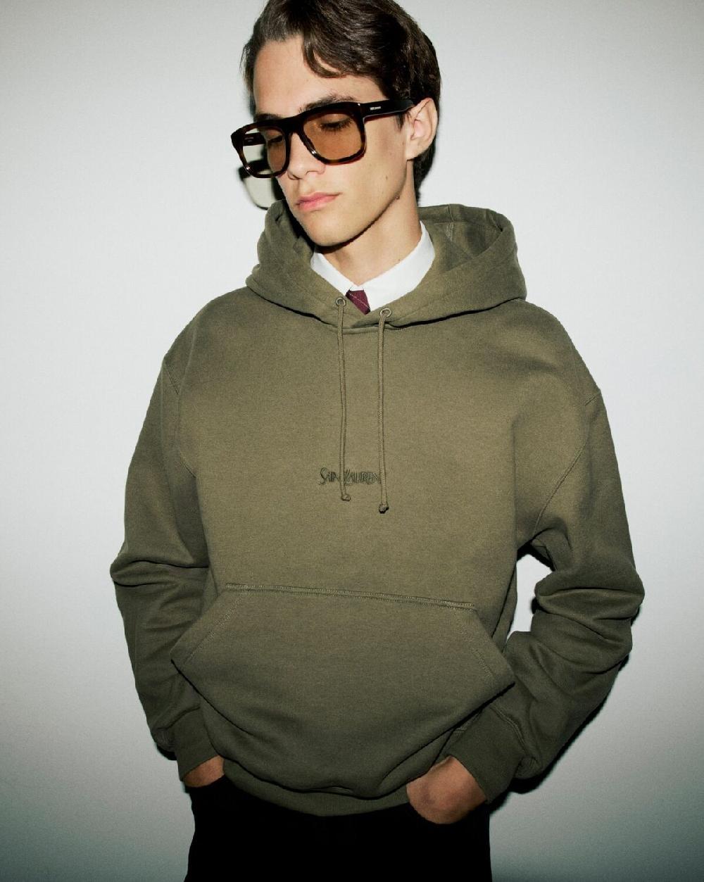 Saint Laurent Sudadera Con Capucha Saint Laurent