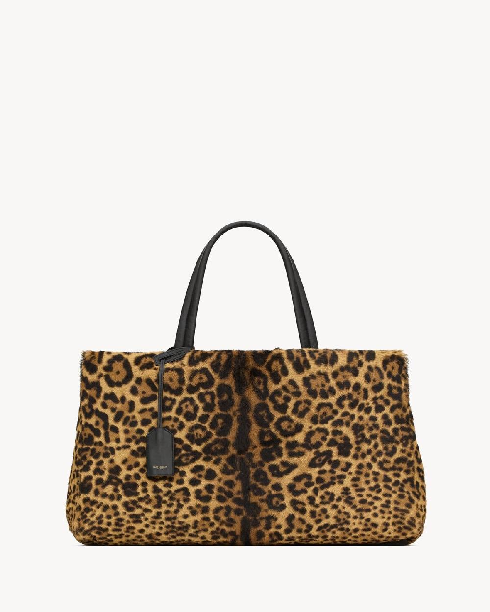 Saint Laurent weekender de piel de pelo de poni