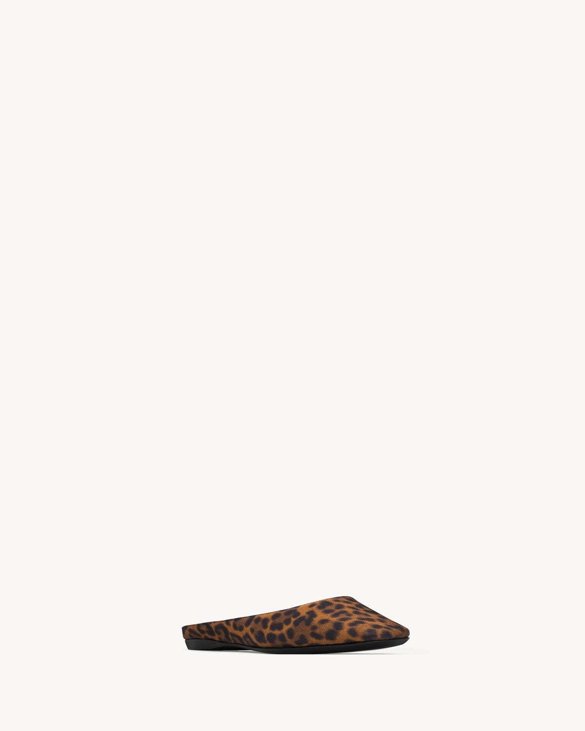 Saint Laurent Slippers Lido De Grosgrén Con Motivo De Leopardo