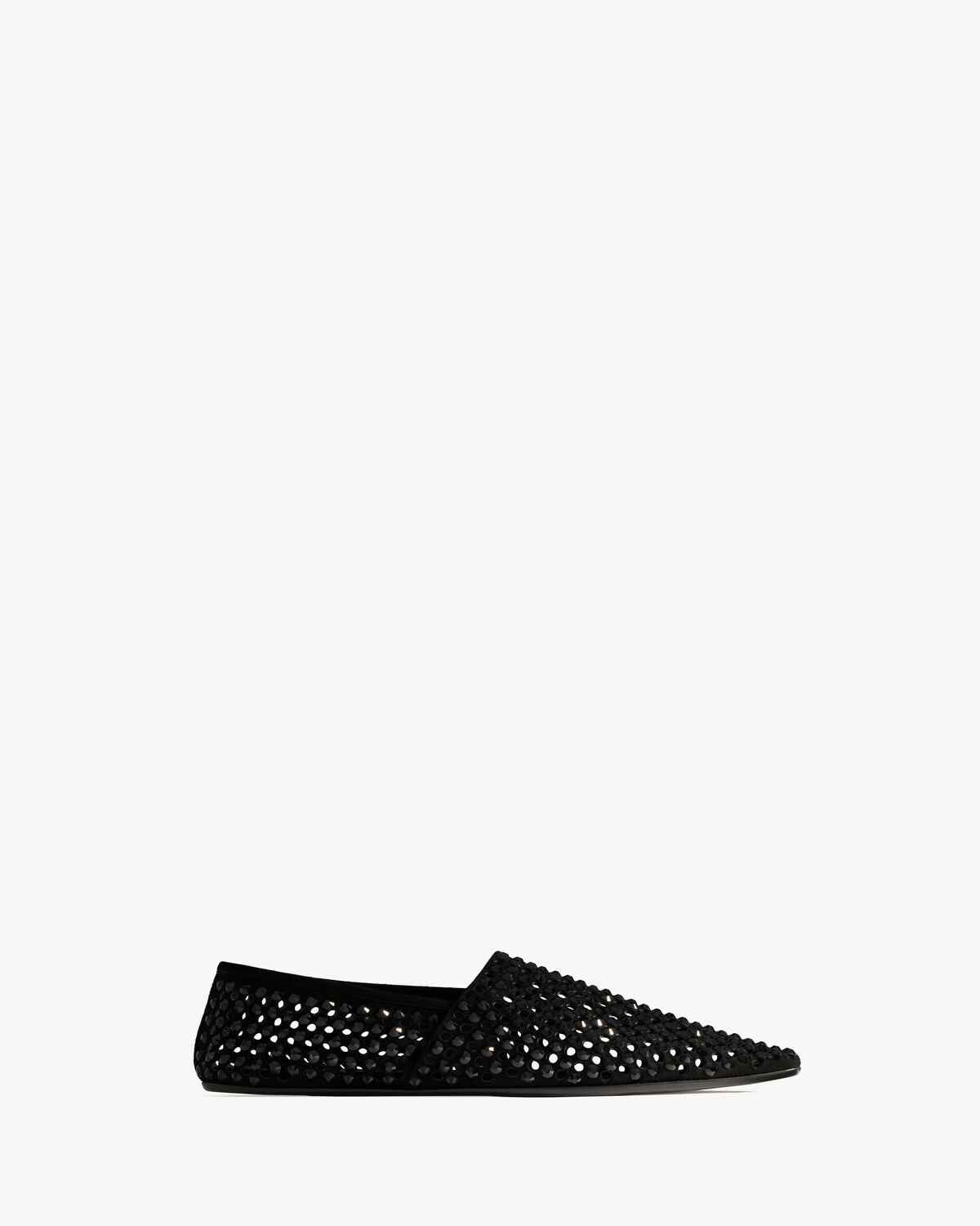 Saint Laurent Slippers-mocasines Jacques De Piel Con Bisutería