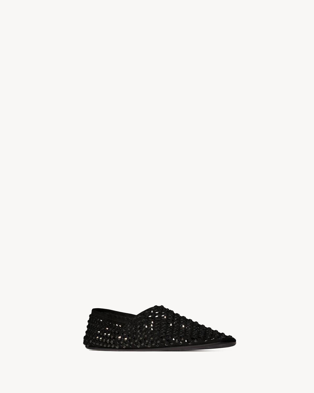 Saint Laurent Slippers-mocasines Jacques De Piel Con Bisutería