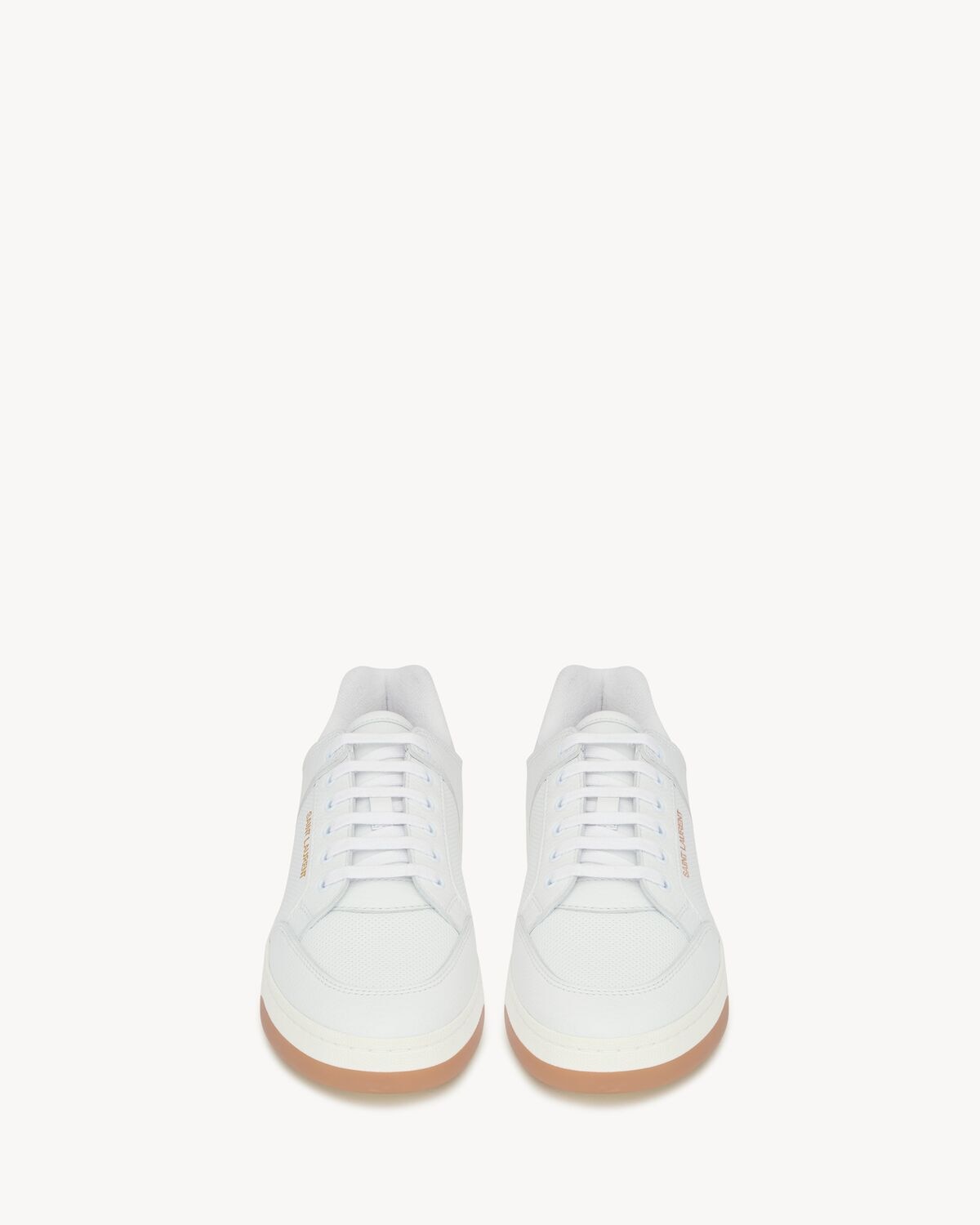 Saint Laurent Sneakers Bajas Sl/61 De Piel Perforada