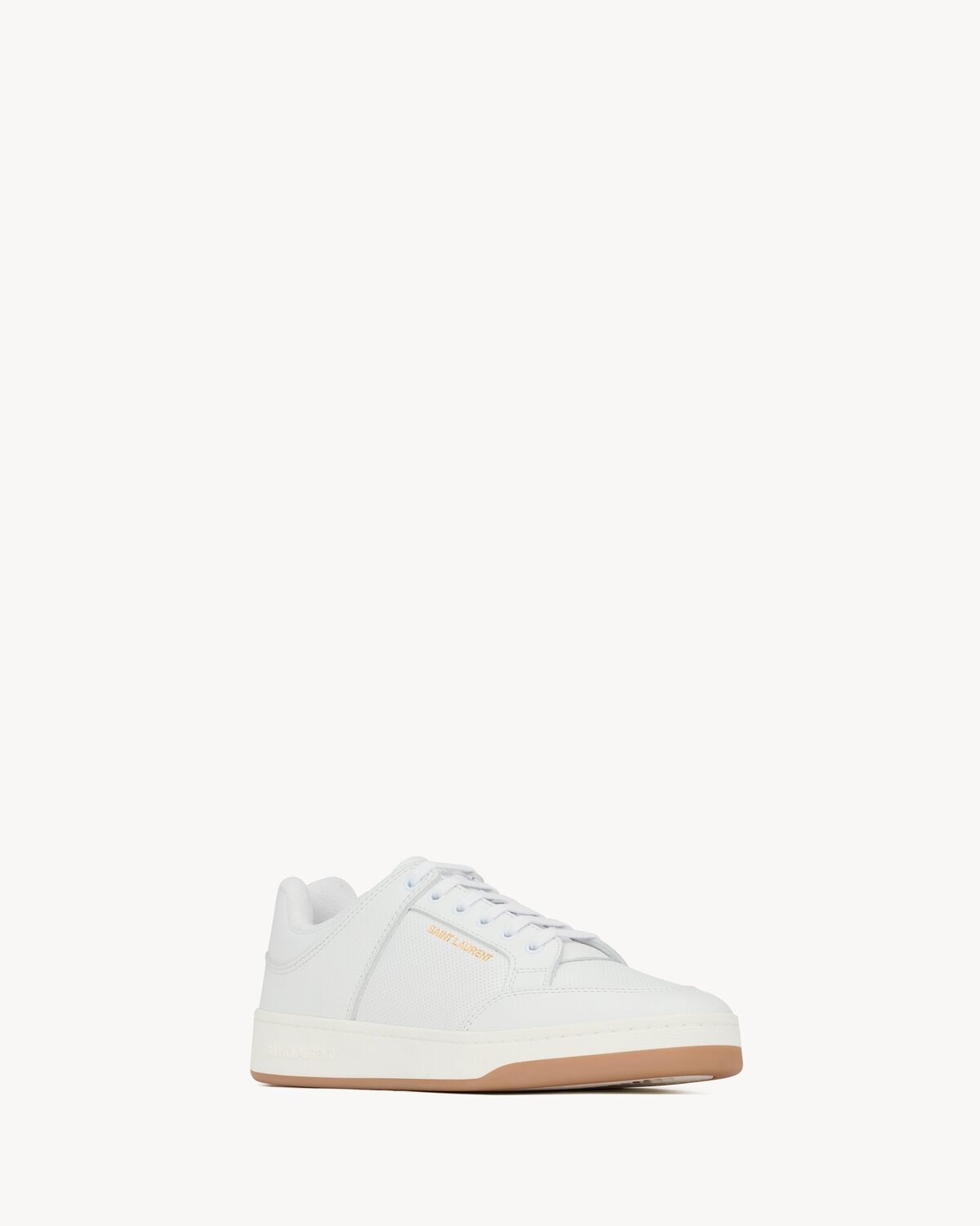Saint Laurent Sneakers Bajas Sl/61 De Piel Perforada