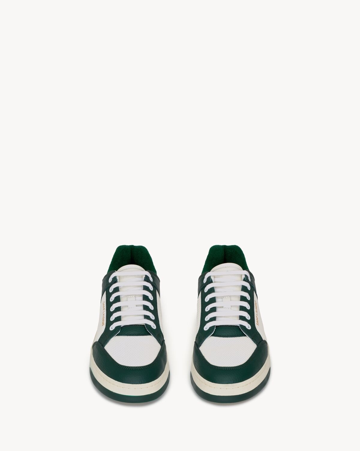 Saint Laurent Sneakers Bajas Sl/61 De Piel Perforada