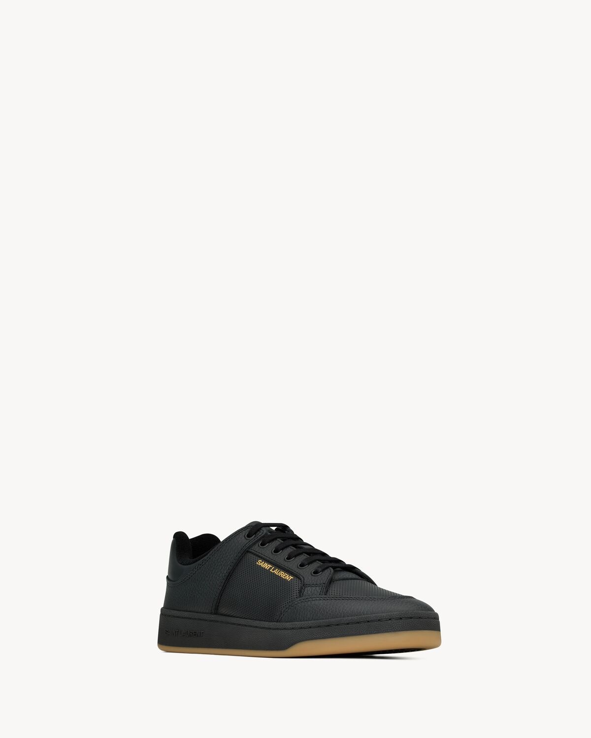 Saint Laurent Sneakers Bajas Sl/61 De Piel Perforada