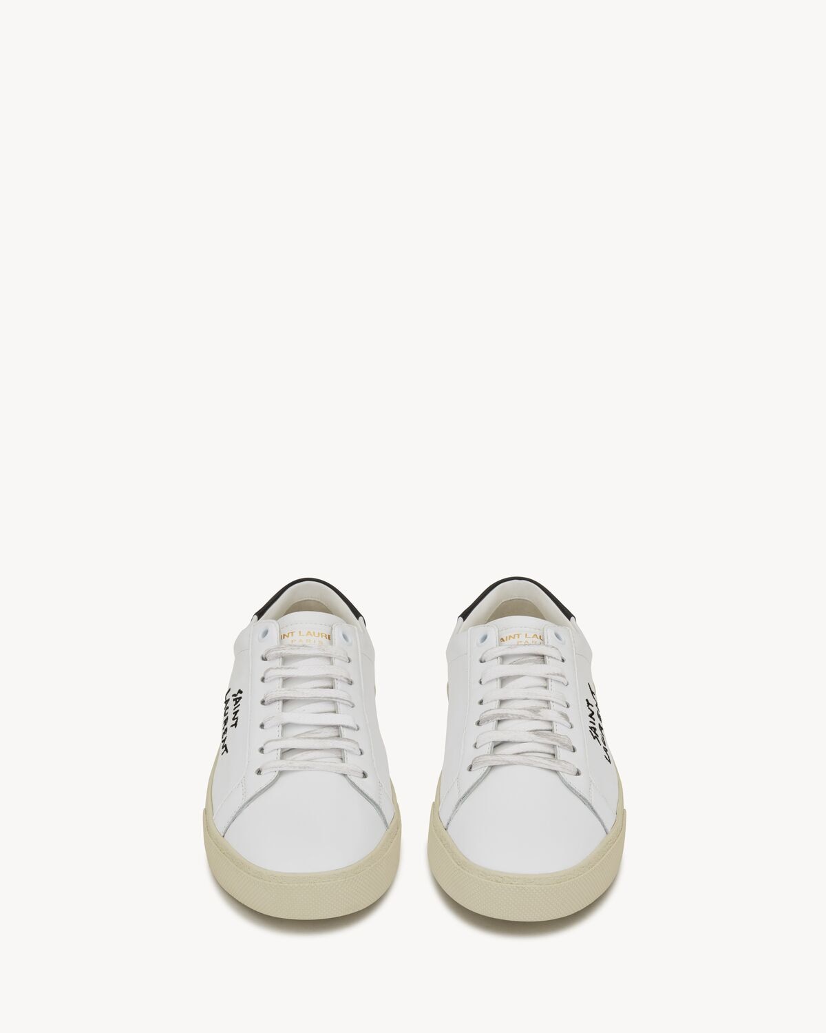 Saint Laurent Sneakers Court Classic Sl/06 De Piel Con Bordados