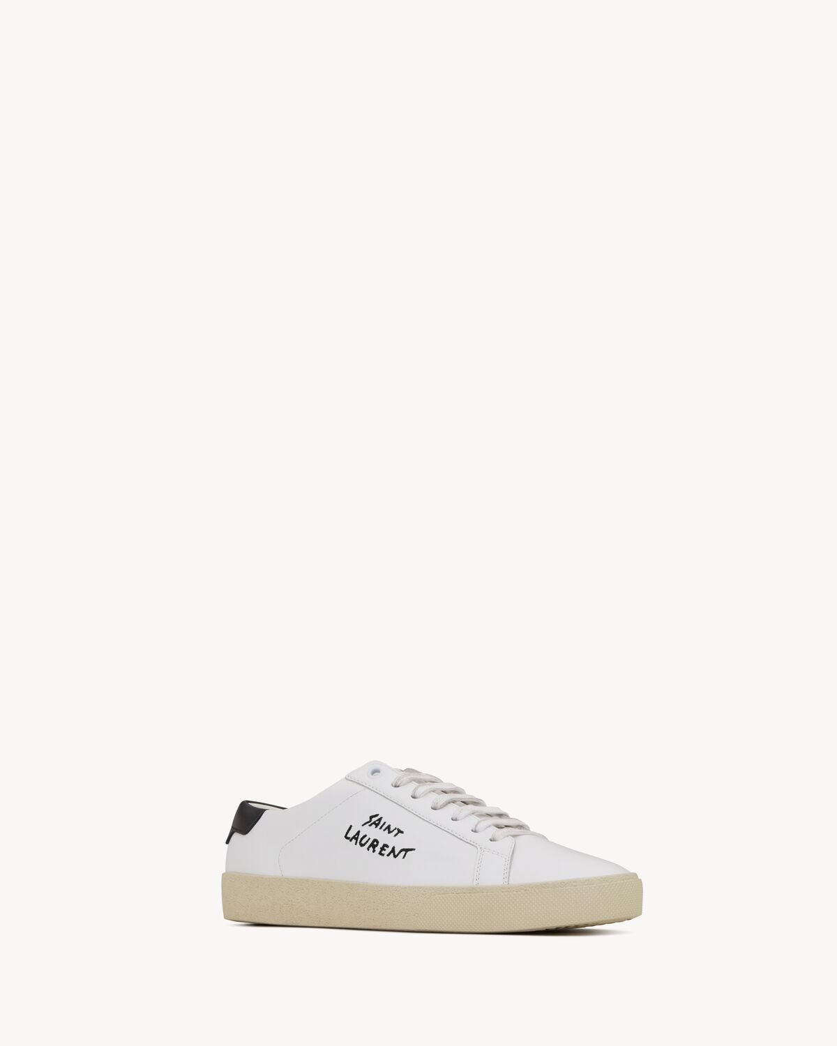 Saint Laurent Sneakers Court Classic Sl/06 De Piel Con Bordados