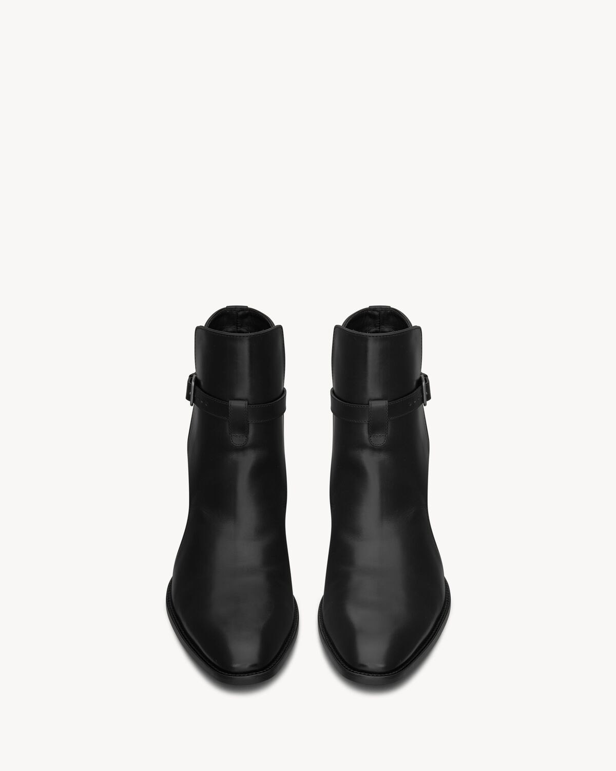 Saint Laurent Wyatt Jodhpur Boots In Smooth Leather