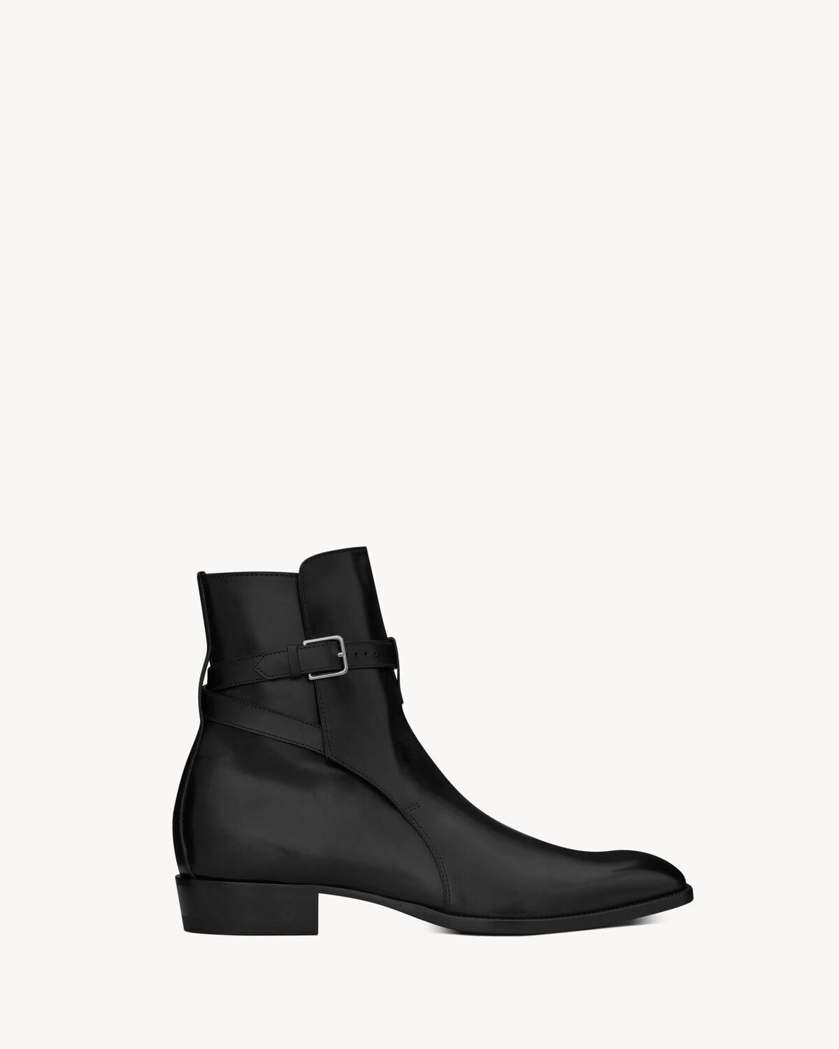 Saint Laurent wyatt jodhpur boots in smooth leather