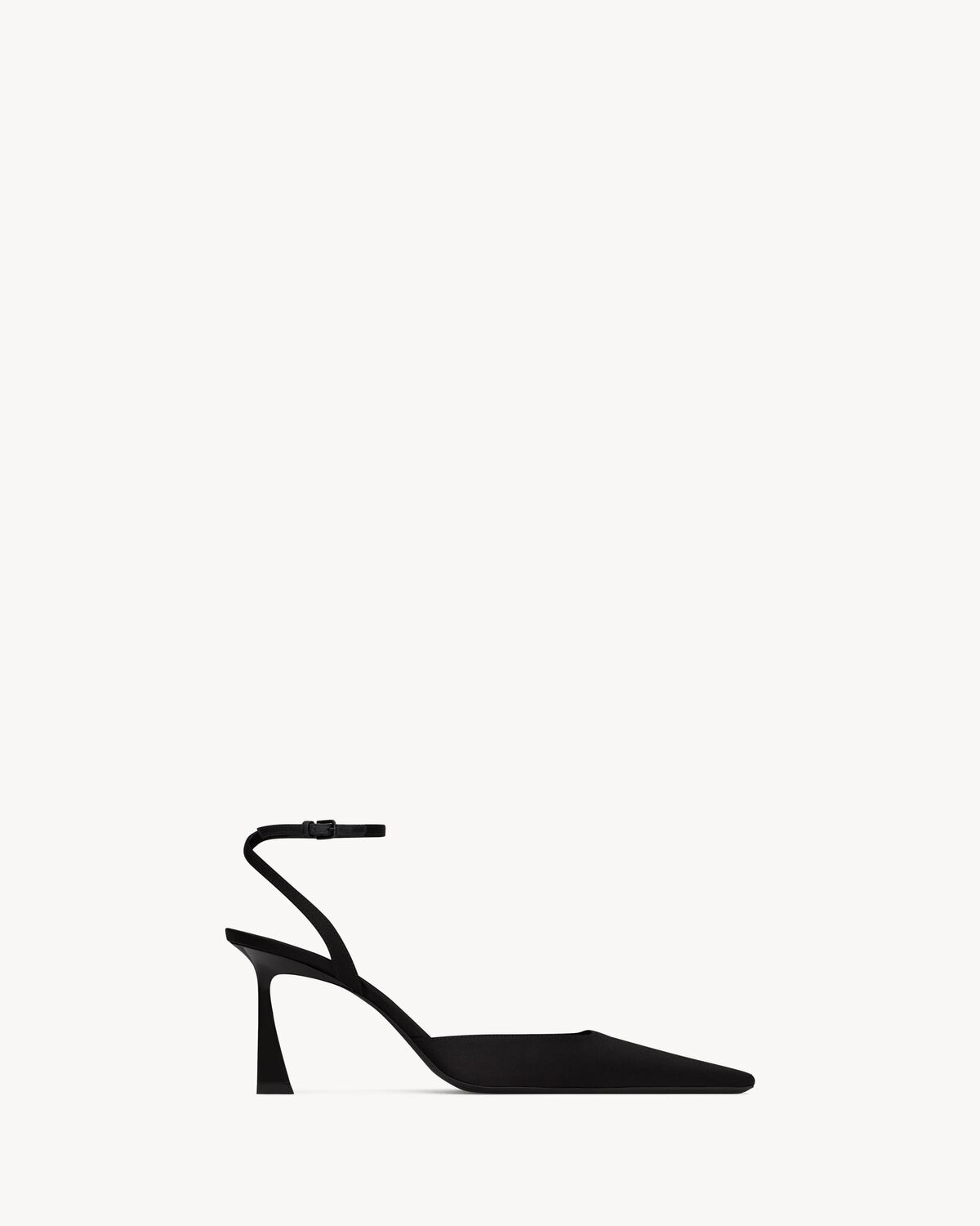 Saint Laurent zapatos de salón slingback aimée de crepé de satén