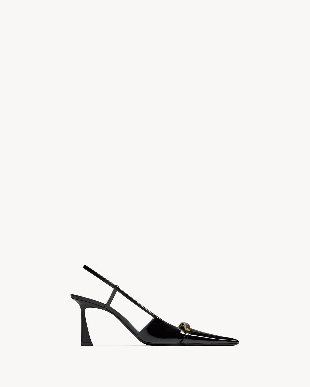 Saint Laurent zapatos de salón slingback jacqueline de charol