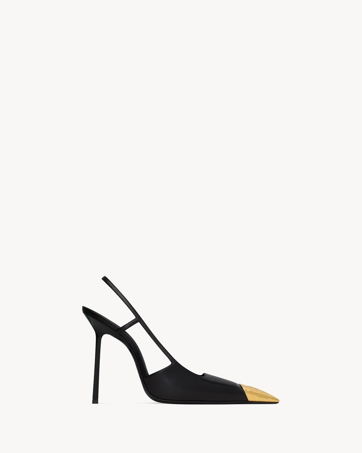 Saint Laurent Zapatos De Salón Slingback Jeanne De Piel Lisa