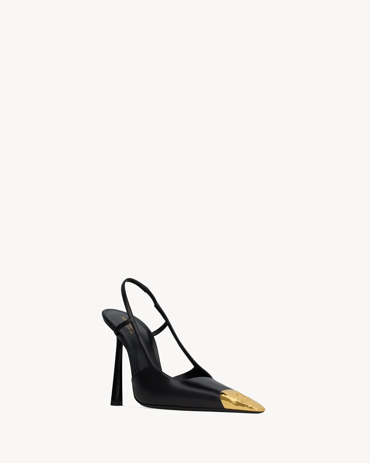 Saint Laurent Zapatos De Salón Slingback Jeanne De Piel Lisa