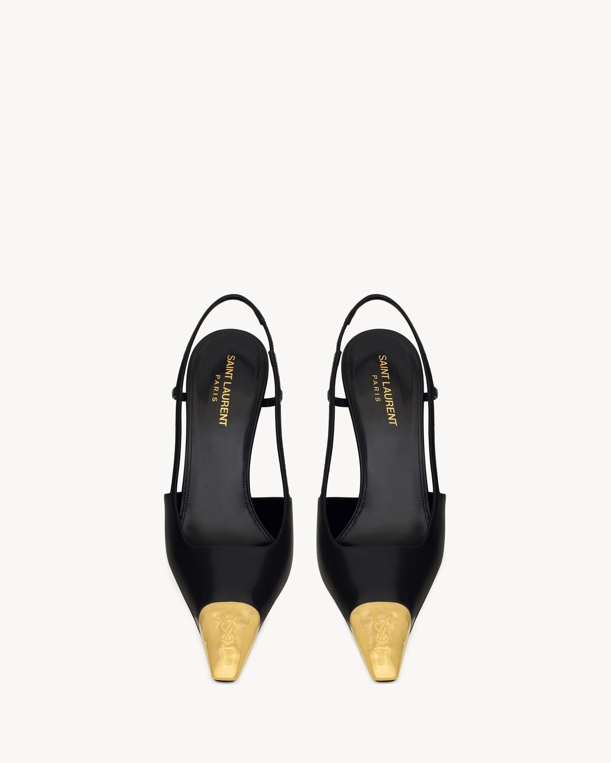 Saint Laurent zapatos de salón slingback jeanne de piel lisa