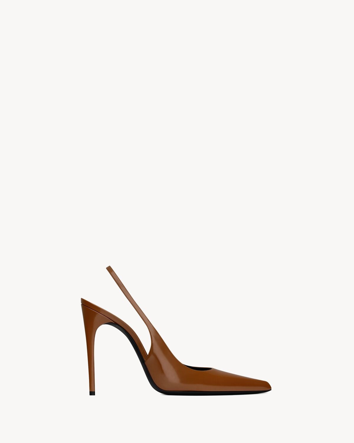 Saint Laurent zapatos de salón slingback vendome de piel brillante