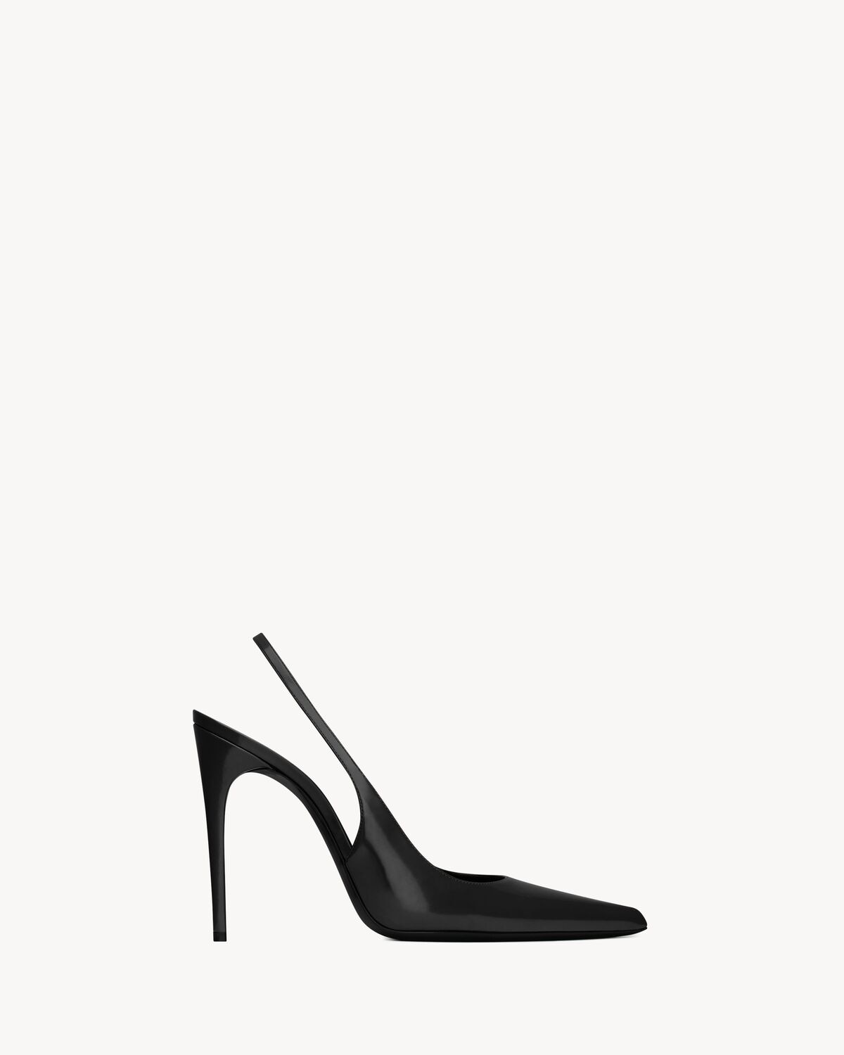 Saint Laurent zapatos de salón slingback vendome de piel brillante