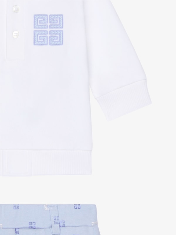 Givenchy 4G Sweatshirt And Pants In Fleece And Cotton Gift Set