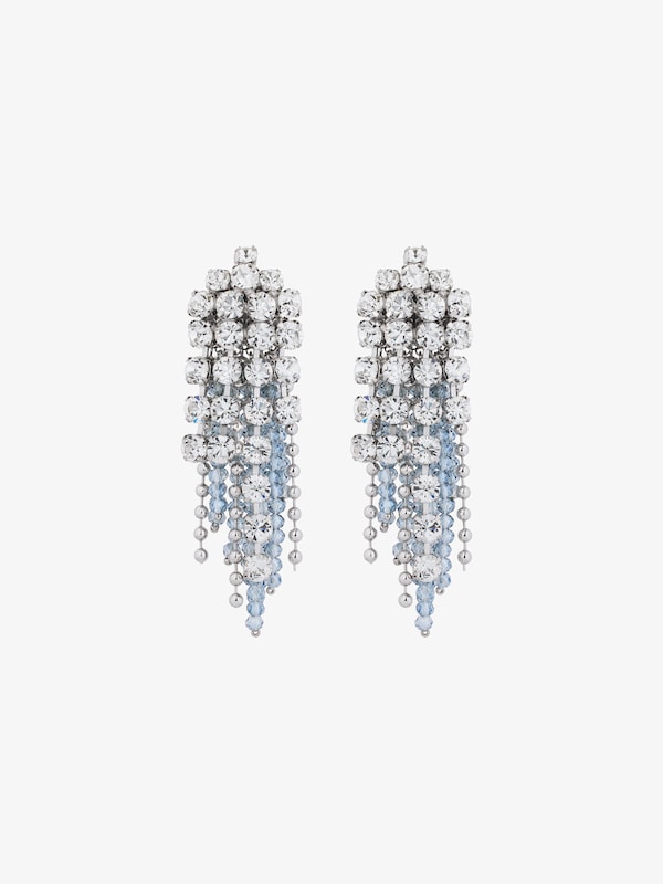 Givenchy Crystal Bow earrings in metal with crystals and pearls