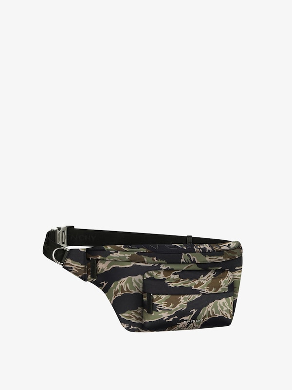 Givenchy Essential U Belt Bag In Nylon With Camo Print