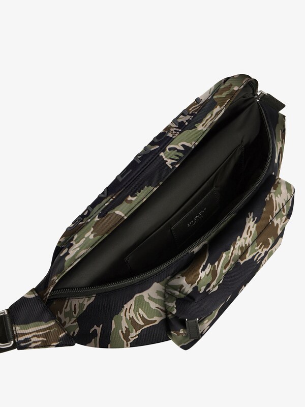 Givenchy Essential U Belt Bag In Nylon With Camo Print