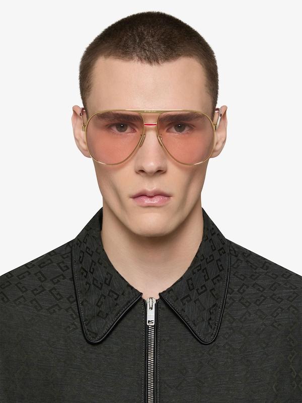 Givenchy G Ride Unisex Sunglasses In Metal And Enamel